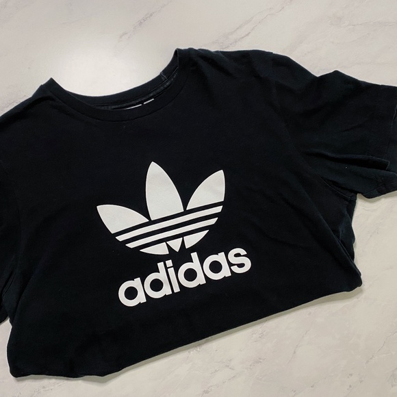 adidas Other - ADIDAS BLACK TEE SHIRT